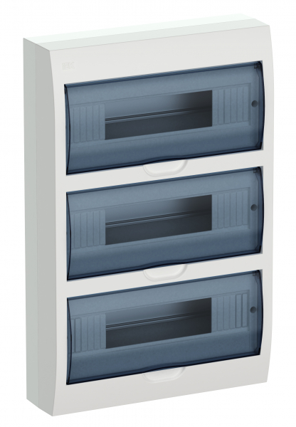 IEK KREPTA 3 Корпус пластиковый ЩРН-П-36  IP41  белый откр.монтаж