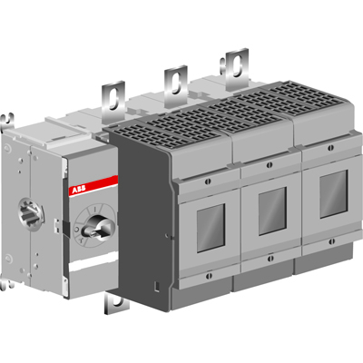 ABB Рубильник OS630D03 до 630А 3-полюсный, (предохранитель 3 (нет в комплекте)) без ручки управления