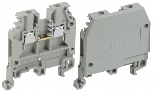 IEK Зажим наборный ЗНИ-2,5мм2 (JXB24А) серый