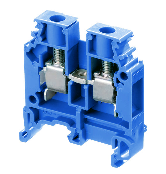ABB M6/8.N Entrelec Клеммник винтовой до 6 мм.кв.синий нейтраль