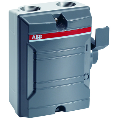 ABB KSE325 Выкл в боксе упр сбоку алюминий 3р 25А KSE325 TPN