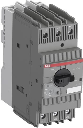 ABB Выключатель автоматический MS165-25 100кА с регулир. тепловой защитой 18А-25А Класс тепл. расцепит. 10