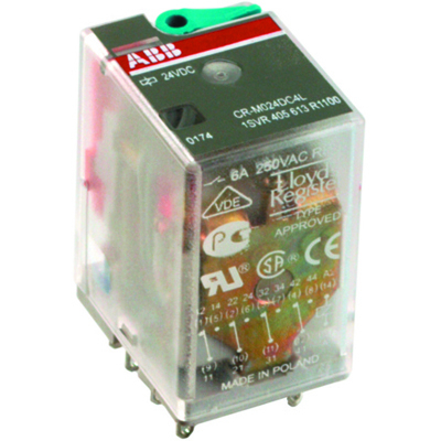 ABB CR-M024DC3 Промежуточное реле 24V 10A 3ПК (DC)