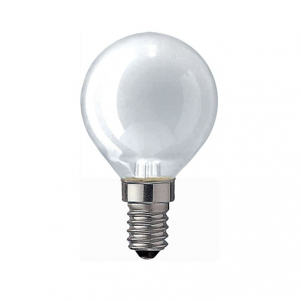 PH Лампа накаливания цветная Kryp 40W E14 230V P45 WH 1CT