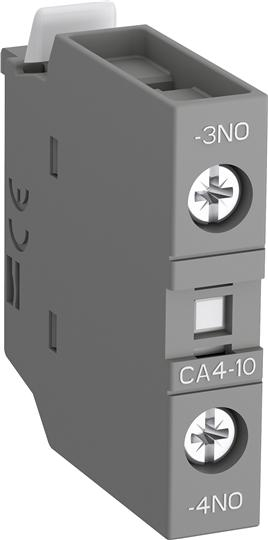 ABB CA4-10 Контакт 1НО фронтальный для контакторов AF09-AF38 и NF