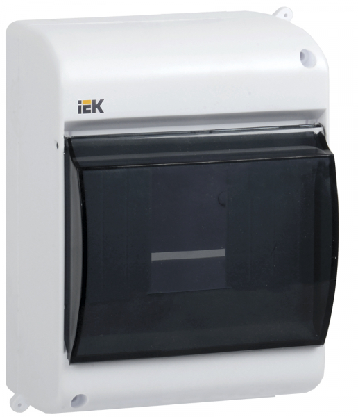 IEK KREPTA 3 Корпус пластиковый КМПн 2/4 IP30 белый откр.монтаж