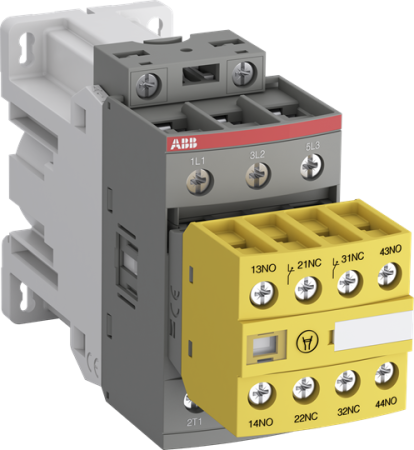 ABB Контактор AFS30Z-30-22-30 для систем безопасности, с катушкой управления 24 В DC для подключения к ПЛК