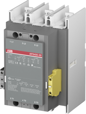 ABB Контактор AFS400-30-12 для систем безопасности, с универсальной катушкой управления 48-130В AC/DC