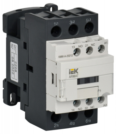 IEK ARMAT Контактор КМИ-А-23212 LC1D 32А 24В/АС3 1НО;1НЗ