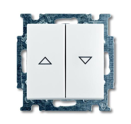 ABB BJB Basic 55 Бел Выключатель жалюзийный