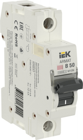 IEK ARMAT Автоматический выключатель M10N 1P B 50А
