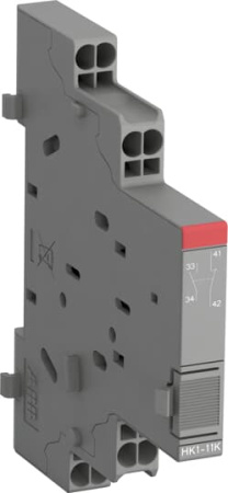 ABB Контакты дополнительные HK1-11K (1НО+1НЗ) боковые с втычными клеммами для автоматических выключателей серии MS132..K