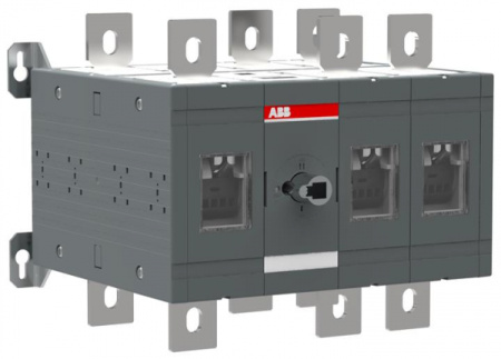 ABB OT63_C Реверсивный рубильник OT630E12C до 630А 3-полюсный (без ручки у правления)