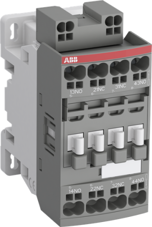 ABB Реле контакторное NF40EK-13 с втычными клеммами, с универсальной катушкой управления 100-250BAC/DC