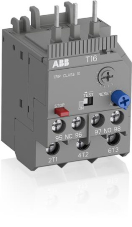 ABB T16-1.7 Тепловое реле для контакторов B6, B7, AS (1,3А-1,7А)