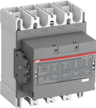 ABB Контактор AF265-40-11-14, катушка 250-500В AC/DC