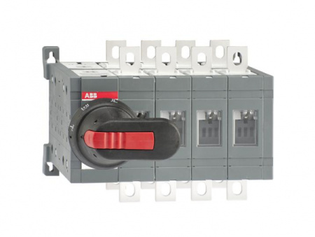 ABB Рубильник реверсивный OT160E04CLP (с ручкой) переключение без разрыва тока