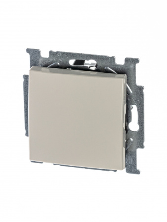 ABB BJB Basic 55 Беж Выключатель 1-клавишный