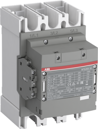 ABB Контактор AFS265-30-12-12 для систем безопасности, с универсальной катушкой управления 48-130В AC/DC