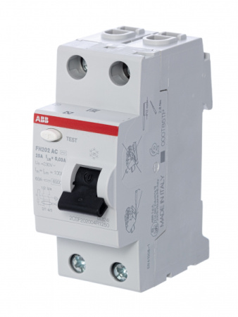 ABB FH202AC УЗО 2P 25A 30mA (AC)