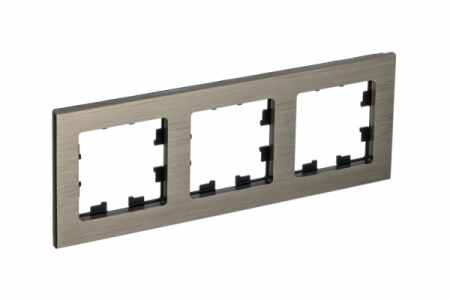 Systeme Electric AtlasDesign Nature Металл латунь Рамка 3-ая