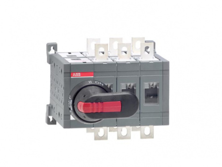 ABB OT250E03CP Выключатель-разъединитель реверс 3Р 250A с ручкой и переходником