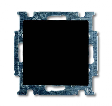 ABB BJB Basic 55 Шато (чёрн) Выключатель 1-клавишный