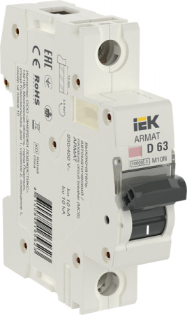 IEK ARMAT Автоматический выключатель M10N 1P D 63А