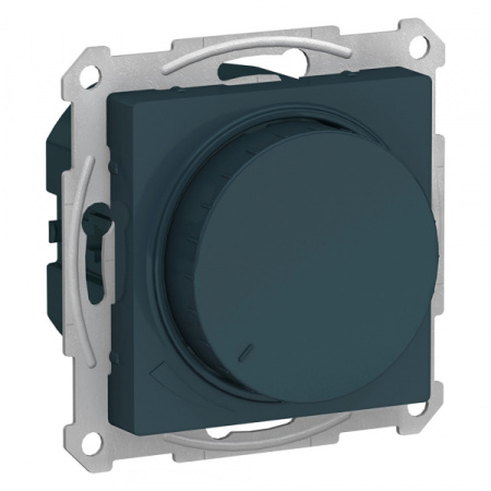 Systeme Electric AtlasDesign Изумруд Светорегулятор (диммер) поворотно-нажимной, 315Вт, мех.