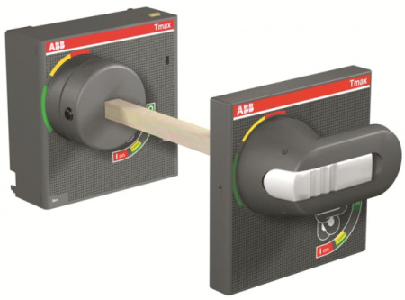 ABB Tmax/Emax Рукоятка поворотная на дверцу RHE_B T6 F (только основание для стац. и втычн. выключателей)