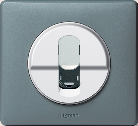 Legrand DIY Celiane Титан Розетка ТЛФ, RJ11