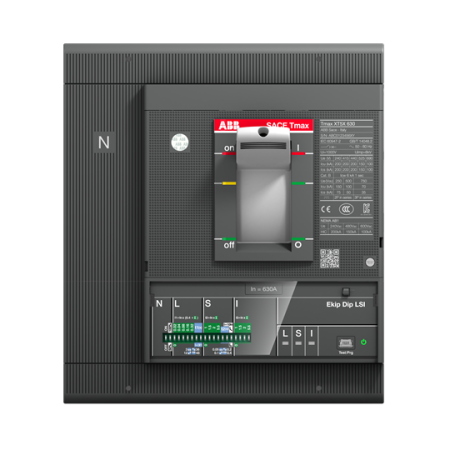 ABB Выключатель автоматический XT5S 400 Ekip Dip LSI In=400 4p F F