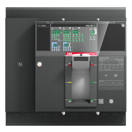 ABB Выключатель автоматический XT7S 1600 Ekip Dip LS/I In=1600A 4p F F
