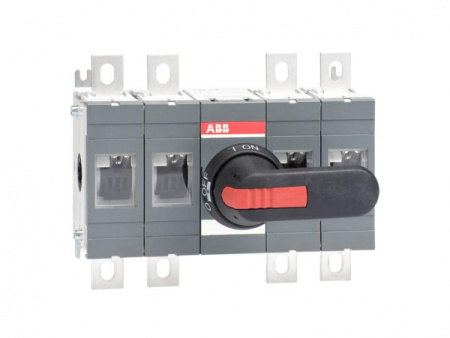 ABB Рубильник OT315E22 до 315А 4-полюсный (без ручки управления)