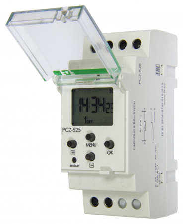 PCZ-525, с NFC, 24-264В AC/DC, 16А , 1NO/NC, IP2