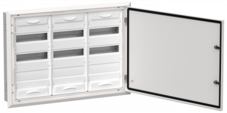 TITAN 5 Корпус мет. ЩРв-108 (3х36) 630х885х130 IP31 бел IEK