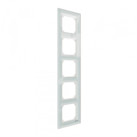 Schneider Electric Merten SM M-Elegance Стекло Белый Кристалл Рамка 5-ая
