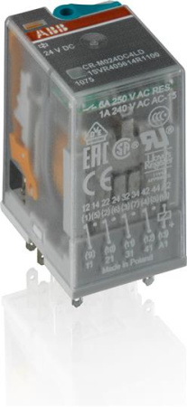 ABB CR-M220DC4 Промежуточное реле 220V 6A 4ПК (DC)