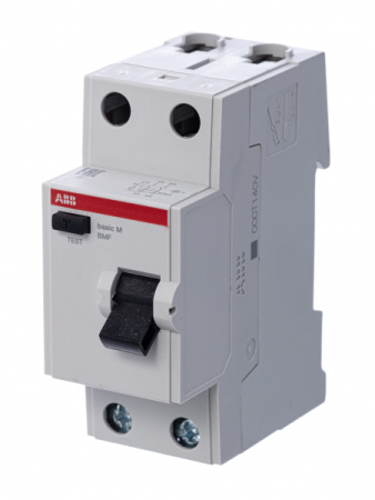 ABB Basic M УЗО 2P, 63A, 30мA, AC, BMF41263