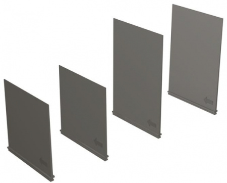 ABB Tmax Перегородки межполюсные низкие 100mm (1упак.=4шт.) для T4-T5