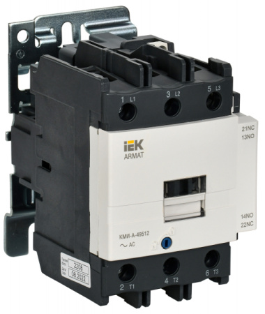 IEK ARMAT Контактор КМИ-А-49512 LC1D 95А 110В/АС3 1НО/1НЗ