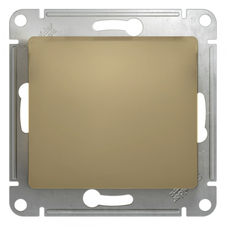 Systeme Electric Glossa Титан Кнопка нажимная, сх.1, 10АХ