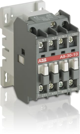 ABB Контактор A9-30-10 (9А AC3) катушка 110В AC