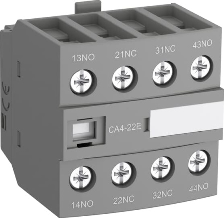 ABB CA4-22U Блок контактный дополнительный 2НО+2НЗ для контакторов AF09…AF38