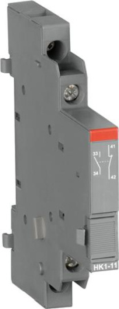 ABB Контакты дополнительные HK1-11 (1НО+1НЗ) боковые для автоматических выключателей MS116, MS132, MS132-T, MO132, MS165, MO165