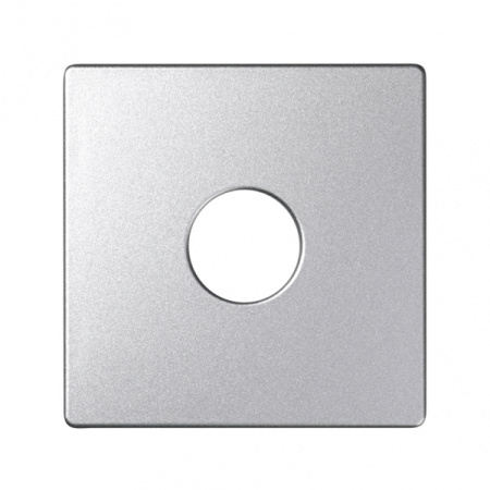 Simon 82 Detail Алюминий Накладка Розетки TV, аудиорозетки (для 75400-,75475-,75520-,75521-,75522-39)