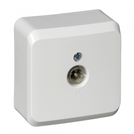 Systeme Electric Этюд наруж Бел Розетка TV единственная 0,7dB