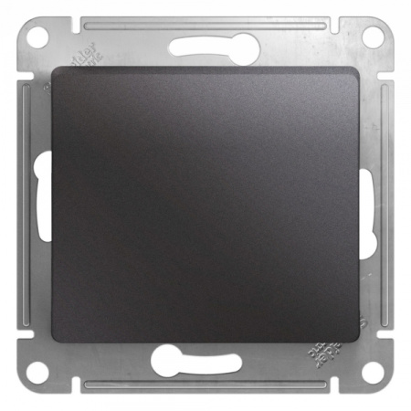 Systeme Electric Glossa Графит Переключатель 1-клавишный, сх.6,10AX