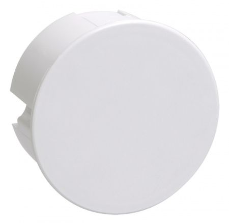 IEK Коробка КМ41007 распаячная для твердых стен d80x40 (с крышкой)