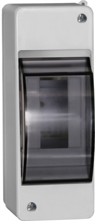 IEK KREPTA 3 Корпус пластиковый  КМПн 2/2IP30 белый откр.монтаж